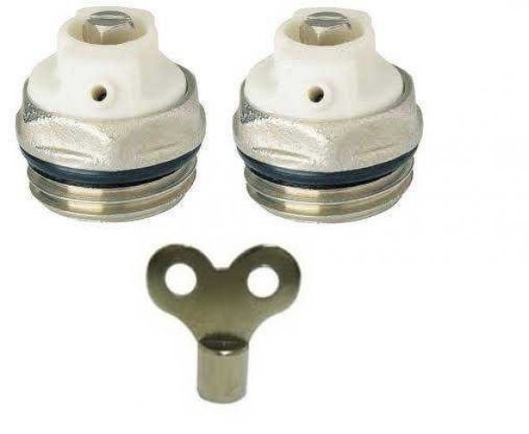 Panel Radyatör ve havlupan Hava Alma Purjör 2 ad+1 anahtar