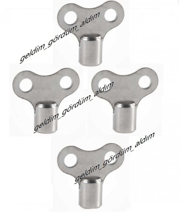 Radyatör Petek Havlupan Hava alma purjör anahtarı 4 adet fiyatı - 2