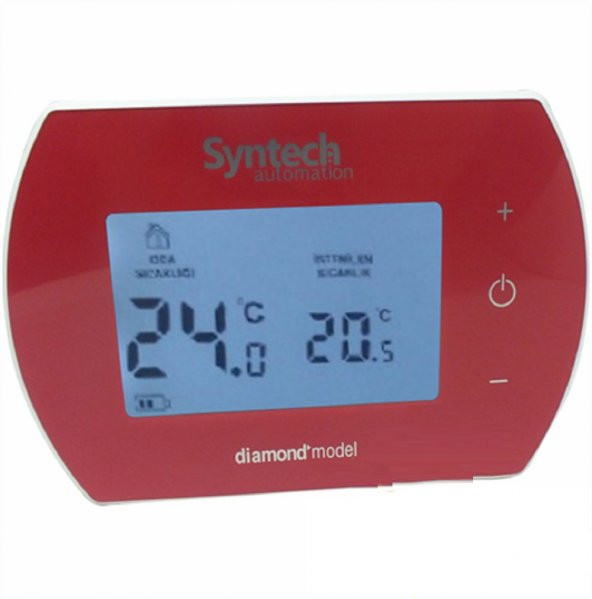 Syntech Kablosuz Dijital Oda Termostatı Diamond Plus