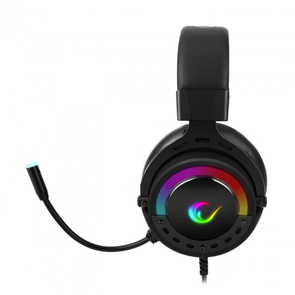Rampage BYGAME-X1 Siyah USB 7.1 Surround RGB Ledli Gaming Mikrofonlu Oyuncu Kulaklığı - 2