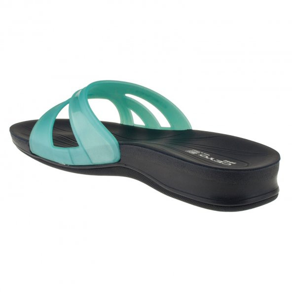 Ceyo 9942 Kadın Terlik Turkuaz - 3