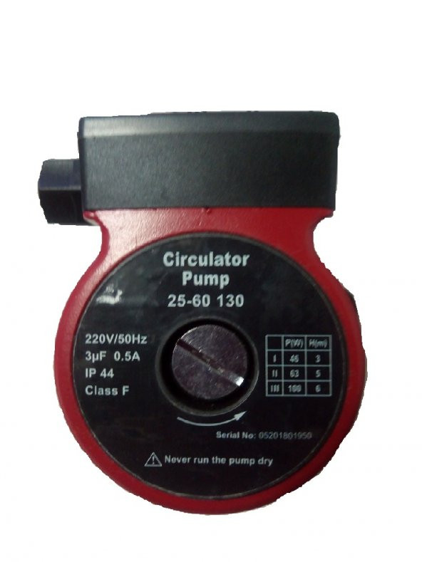 Kömürlü kazan Sirkülasyon Pompası Devir Daim 25 6