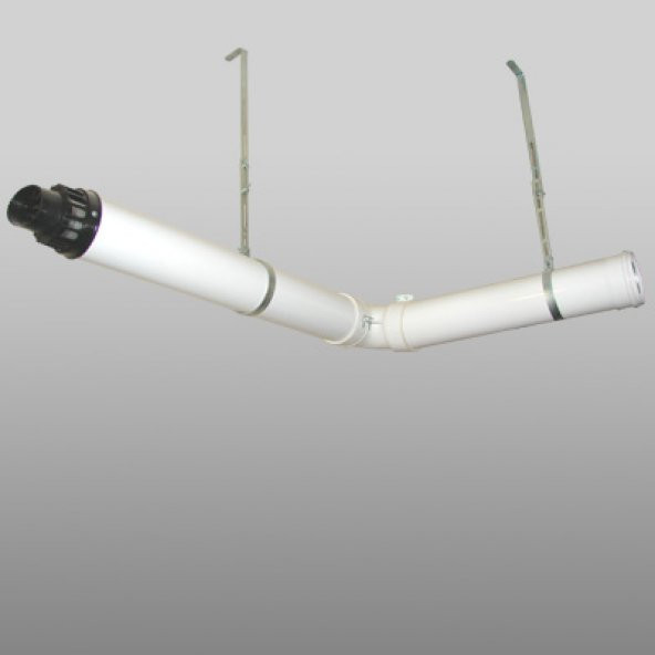 Hermetik Kombi Baca Askısı Ayarlanabilir Kelepçe Renk Beyaz - 2