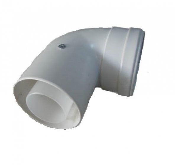 Yoğuşmalı Kombi Baca Dirseği 90 Derece