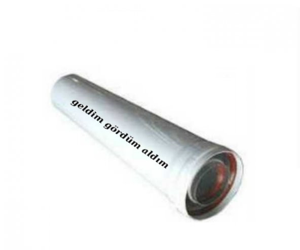 Kombi Baca Uzatması Şofben Baca Uzatma 100 cm - 3