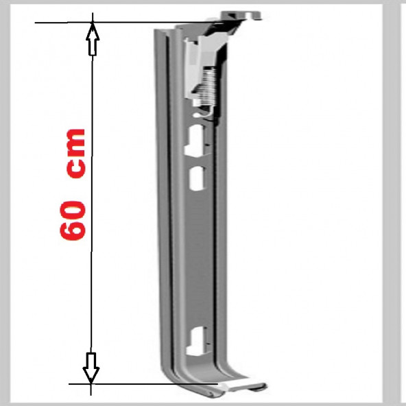 Panel Radyatör ayağı Duvara Montaj Konsolu 60 cm yaylı konsol - 4