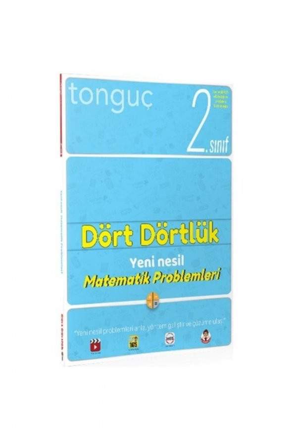 Tonguç Yayınları 2. Sınıf Dört Dörtlük Yeni Nesil Matematik Problemleri