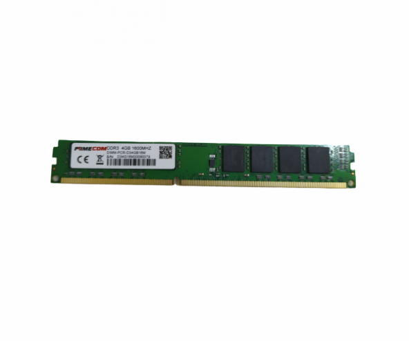 Primecom Dımm-Pcr-D34gb16m  DDR3 4Gb 1600Mhz Ram