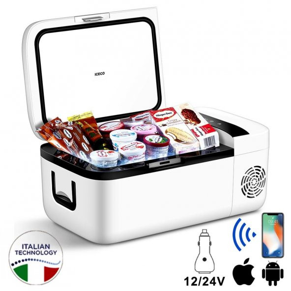 ICECO YCD12G 12/24Volt 12,8 Litre Kompresörlü Oto Buzdolabı - 3