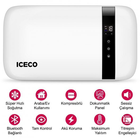 ICECO YCD12G 12/24Volt 12,8 Litre Kompresörlü Oto Buzdolabı - 10