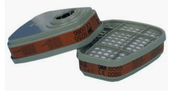 3M 6200 Yarım Yüz Maskesi +  Filtre Seti Tam Takım Koruma - 3