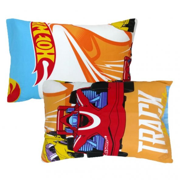 Yastık Kılıfı 2Li Paket Hot Weels Rüzgar