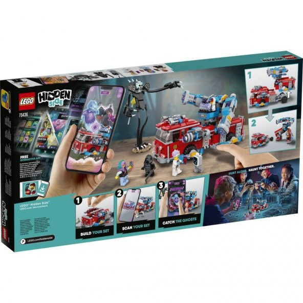 LHD70436 Hidden Side-Hayalet İtfaiye Kamyonu 3000 / 760 pcs/ +9 yaş / LEGO - 4