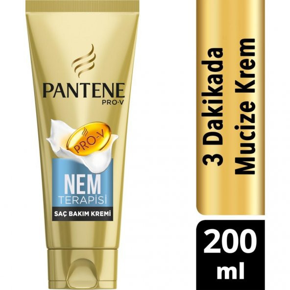 Pantene 3 Minute Miracle Nem Terapisi Saç Bakım Kremi 200ml