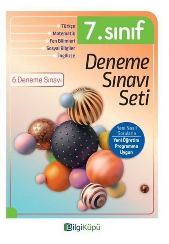Bilgi Küpü 7.Sınıf Deneme Sınavı Seti