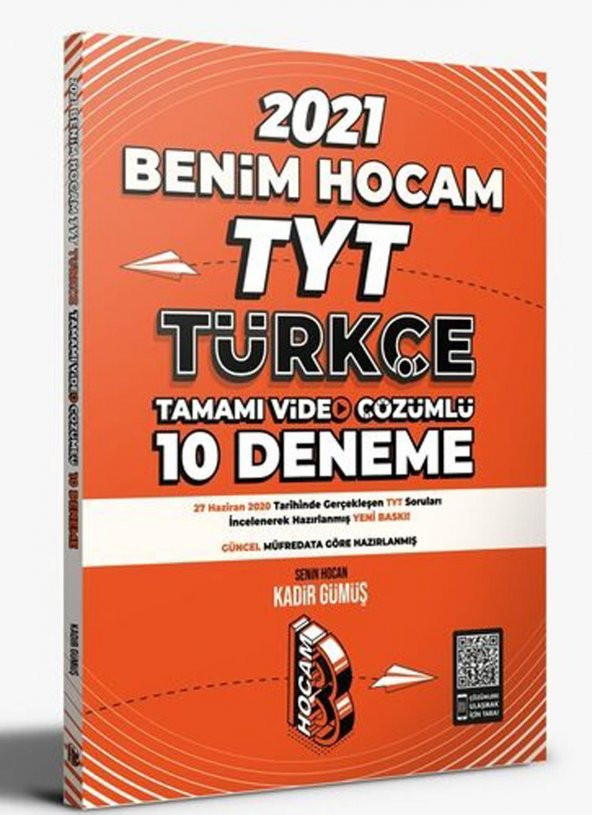 Benim Hocam 2021 Tyt Türkçe Tamamı Video Çözümlü 40 Deneme Sınavı