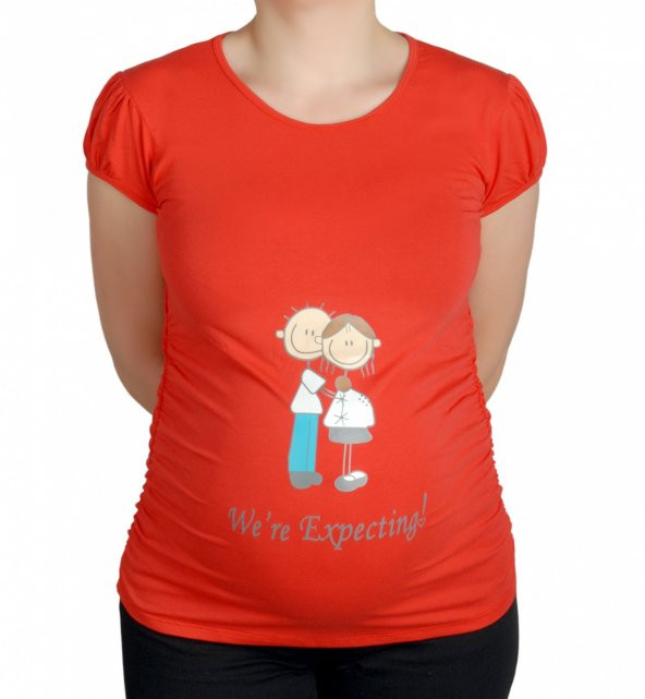 Elija Hamile Kısa Kollu Aile T-Shirt - 2