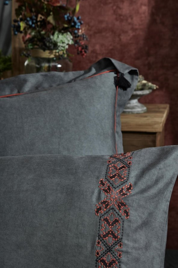 Ecocotton Organik Pamuk King Size 220x240 Nevresim Takımı - Toga - 3
