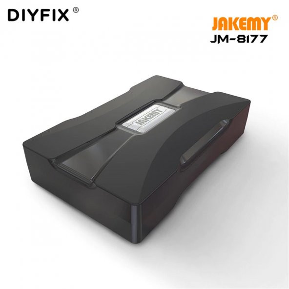 Jakemy JM-8177 Pro-Bit Taşınabilir 106+1 Parça Çok Fonksiyonlu Hassas Tornavida Seti