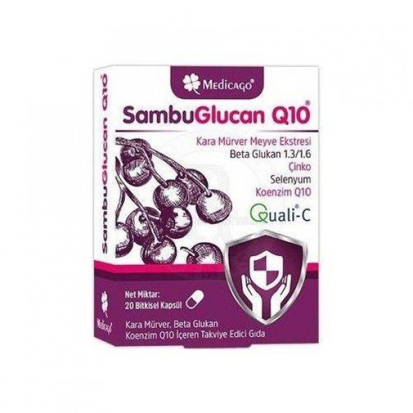 Medicago SambuGlucan Q10 20 Kapsül