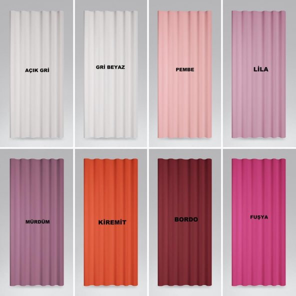Soysaraç Blackout Karartma Fon Perde 140x260 (23 Farklı Renk) - 8