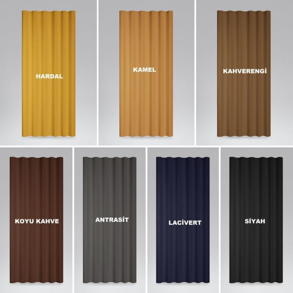 Soysaraç Blackout Karartma Fon Perde 140x260 (23 Farklı Renk) - 9