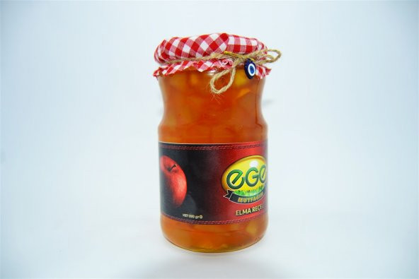Egemutfağım - Ev Yapımı Doğal Elma Reçeli - 830 G. - 2