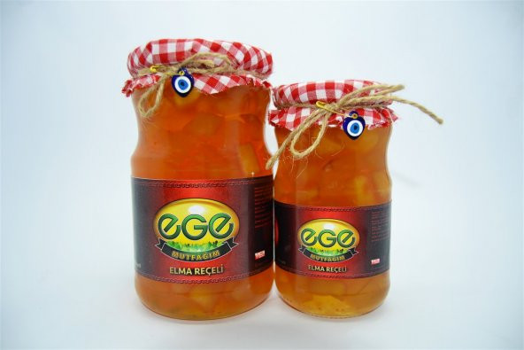 Egemutfağım - Ev Yapımı Doğal Elma Reçeli - 830 G. - 4