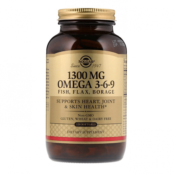 Solgar Efa 1300 mg Omega 3-6-9 60 Softgel