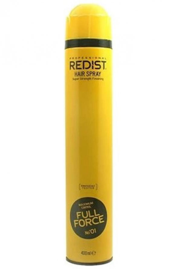 Redist Saç Spreyi-Hair Spray Full Force No 01 400 Ml.