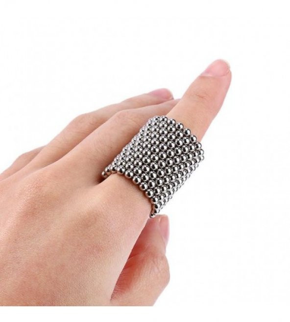 Neodyum Mıknatıs Neocube Küp 5mm Stres Bilye - 4