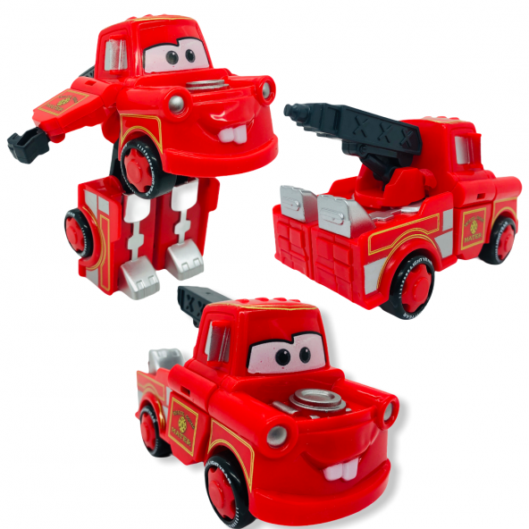 Robot olan Matel Cars Araba