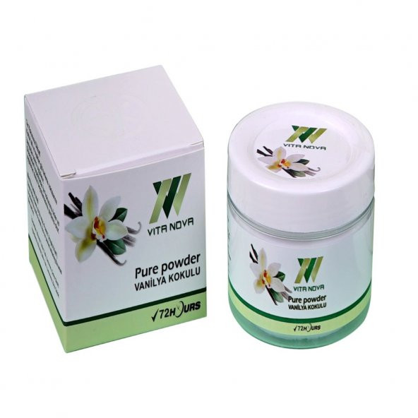 Vita Nova Pure Powder Vanilya Kokulu Erkek Toz Deodorant 50 gr