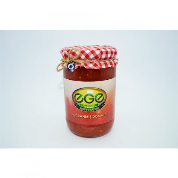 Egemutfağım - Ev Yapımı Doğranmış Domates - 580 G. - 2