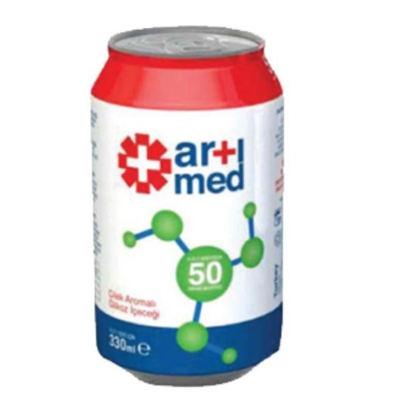 ArtıMed Glikoz 50gr Dekstoz Çilek Aromalı 330ml