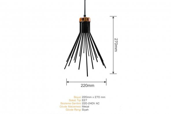 AR-ON Sarkıt Mini Avize - FX001 - 2