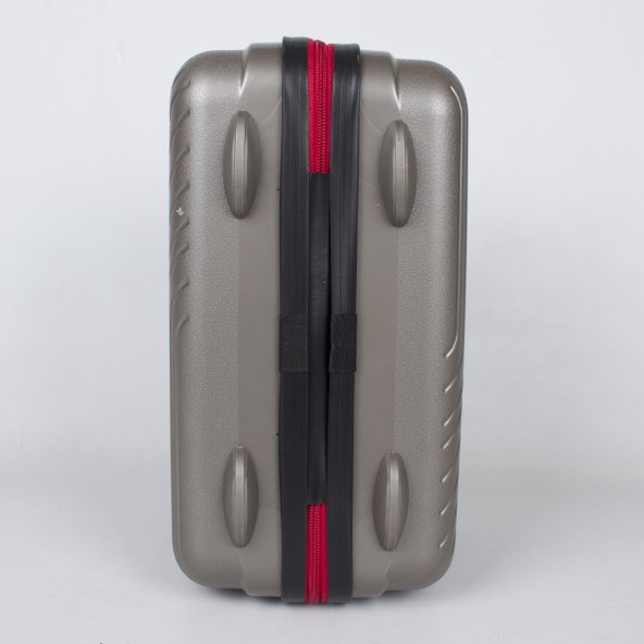 Bagacar Holm Kırılmaz Makyaj Çantası El Valizi ve Çantası Kahve - 5