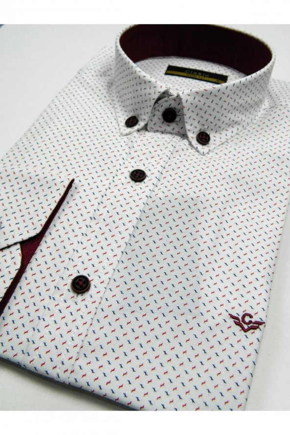 CLASİC ERKEK GÖMLEK SİLM FİTT UZUN KOL ST00582 - 3