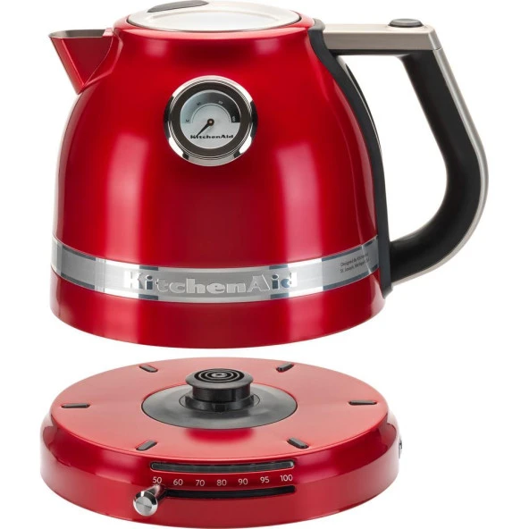 KitchenAid Artisan 5KEK1522ECA Candy Apple 1,5 Litre Kettle - 2