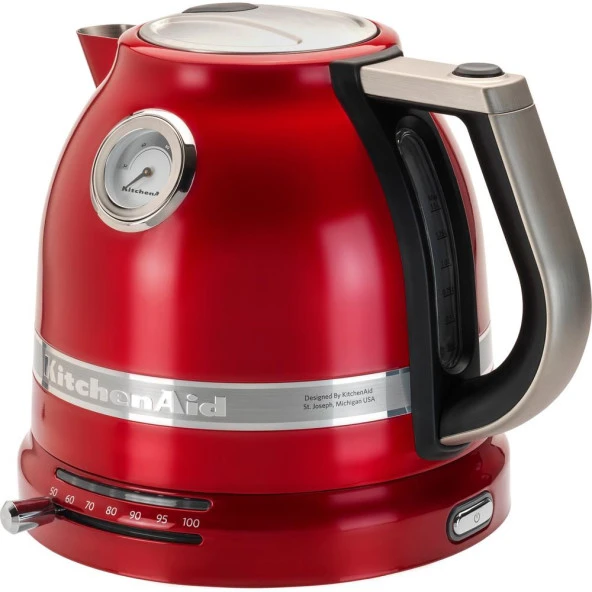 KitchenAid Artisan 5KEK1522ECA Candy Apple 1,5 Litre Kettle - 3