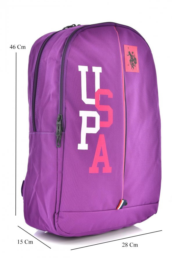 U.S. Polo Assn. 9309 Okul Sırt Çantası Mor - 2