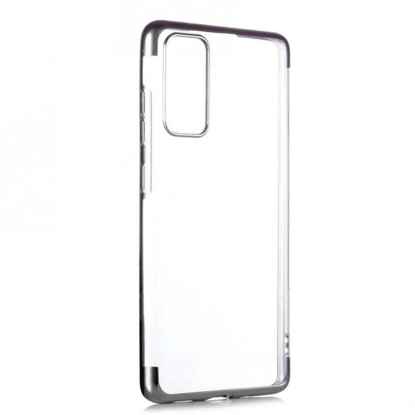 Galaxy S20 FE Kılıf Zore Dört Köşeli Lazer Silikon - 3