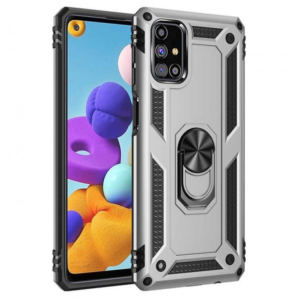 Galaxy M31S Kılıf Zore Vega Silikon - 4