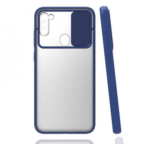 Galaxy M11 Kılıf Zore Lensi Kapak - 3