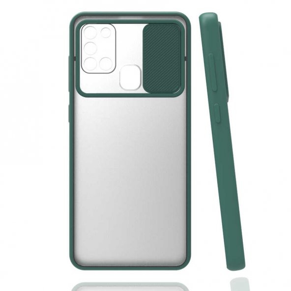 Galaxy M31 Kılıf Zore Lensi Kapak - 4