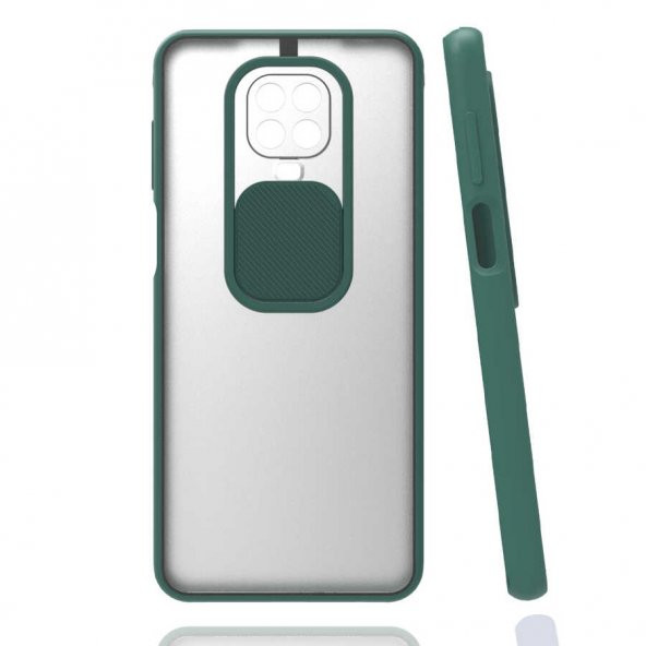 Xiaomi Redmi Note 9S Kılıf Zore Lensi Kapak - 2