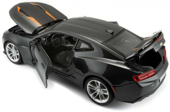 Maisto Special Edition 2017 Chevrolet Camaro Fifty 1:18 Model Araba Siyah - 3