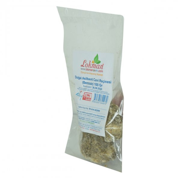 Asilbent Cavi Reçinesi Doğal Benzoin 100 Gr Paket - 3