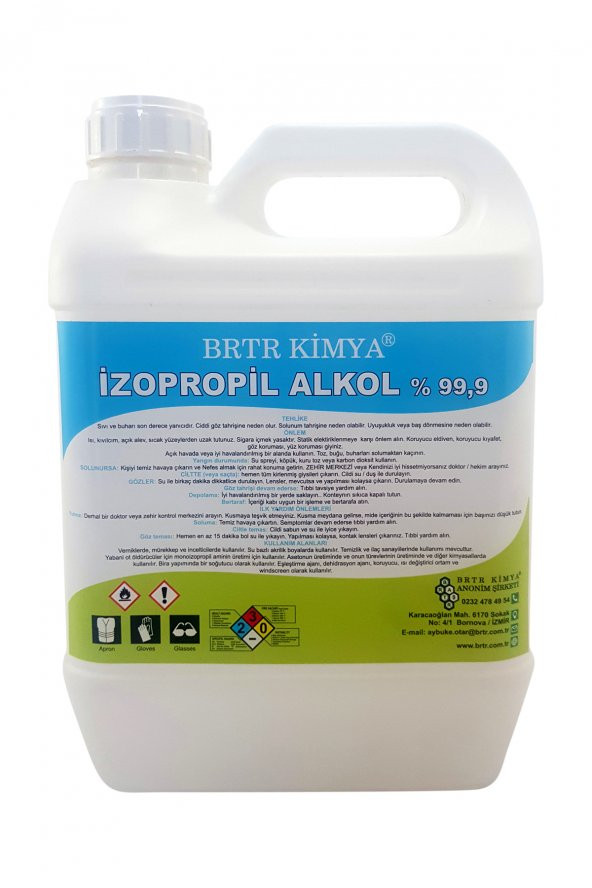 Brtr 500 Ml Izopropil Alkol (ipa ) %99,9 Temizlik Solventi - 2