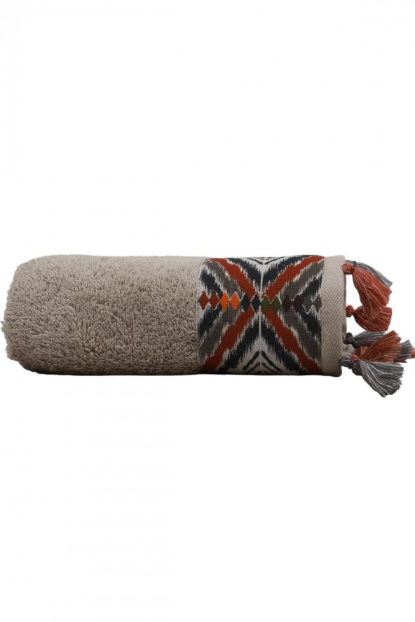 Ecocotton Organik Pamuk Havlu - Pamira Bej 80X150 - 4